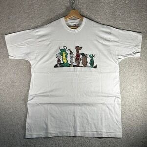 Vintage 90s Pogo comic book character single stitch tee shirt tshirt